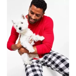 Brand new 🔔 Family Pajamas Matching Kid's Thermal Waffle Holiday Stripe Pajama Set, Created For Macy's Bright White 😍