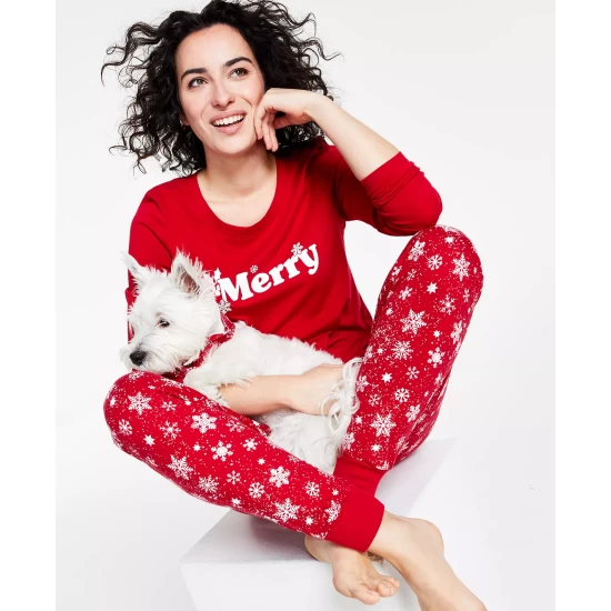 Cheap ๐ฏ Family Pajamas Matching ๐ฉ Women's Merry Snowflake Mix It Family Pajama Set, Created For Macy's ๐ฌ Candy Red ๐ฅฐ 1 Cheap ๐ฏ Family Pajamas Matching ๐ฉ Women's Merry Snowflake Mix It Family Pajama Set, Created For Macy's ๐ฌ Candy Red ๐ฅฐ