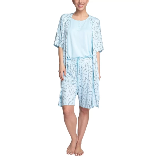 Cheapest ๐งจ Hanes ๐ฉ Women's 3-Piece Travel Pajama Set Pink Pineapple ๐ 5 Cheapest ๐งจ Hanes ๐ฉ Women's 3-Piece Travel Pajama Set Pink Pineapple ๐ - Image 5