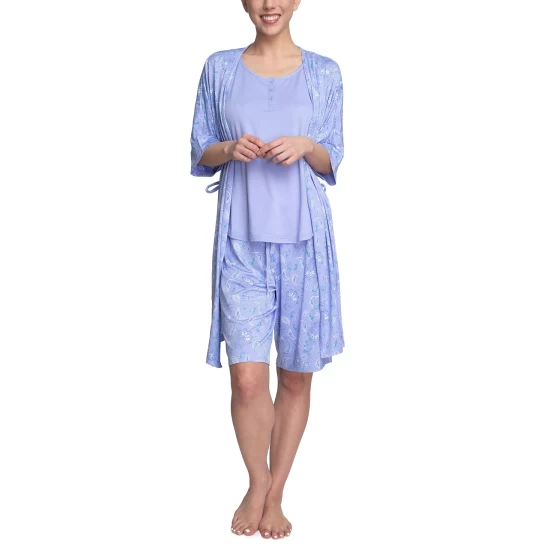 Cheapest ๐งจ Hanes ๐ฉ Women's 3-Piece Travel Pajama Set Pink Pineapple ๐ 7 Cheapest ๐งจ Hanes ๐ฉ Women's 3-Piece Travel Pajama Set Pink Pineapple ๐ - Image 7