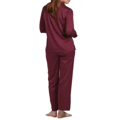 Brand new ✨ Miss Elaine Petite Notched-Collar Pajamas Set Blue ⌛ -Family Pajamas Store unnamed file 294