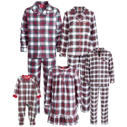 Buy 🎉 Family Pajamas Stewart Plaid Matching Pajamas, Created For Macy's 🔥