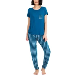 Cheapest 🔥 Club Room Men's Pajama Pants, Created For Macy's Light Blue 💯