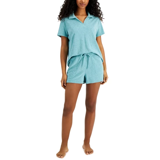 Best Sale โญ Alfani ๐ฉ Women's Terry Cloth 2-Pc. Shorts Set, Created For Macy's Peach Sorbet ๐ฅ 3 Best Sale โญ Alfani ๐ฉ Women's Terry Cloth 2-Pc. Shorts Set, Created For Macy's Peach Sorbet ๐ฅ - Image 3