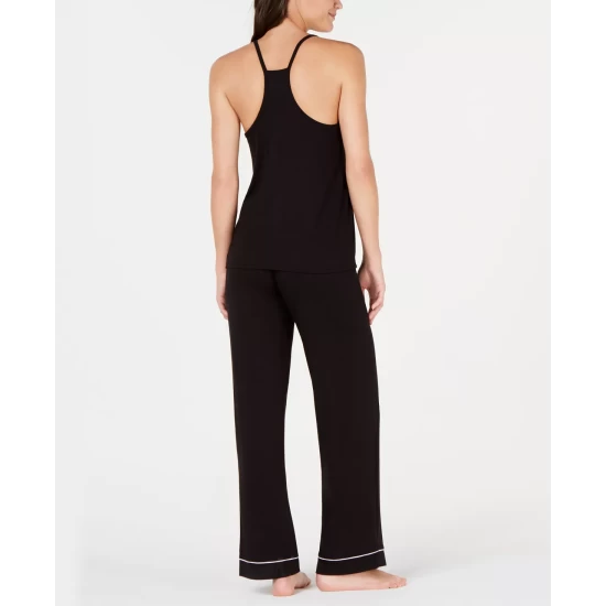 Hot Sale 🔔 Alfani Ultra Soft Tank And Pant Pajama Set, Created For Macy's Classic Black 🔔 4 Hot Sale 🔔 Alfani Ultra Soft Tank And Pant Pajama Set, Created For Macy's Classic Black 🔔 - Image 4