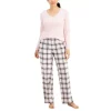 Hot Sale 🌟 Charter Club Printed Cotton Flannel Pajama Set, Created For Macy's Classic Plaid ⭐