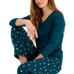 Best Sale 🌟 Family Pajamas Matching Men's Papa Deer Mix It Family Pajama Set, Created For Macy's Grey Plaid 😍