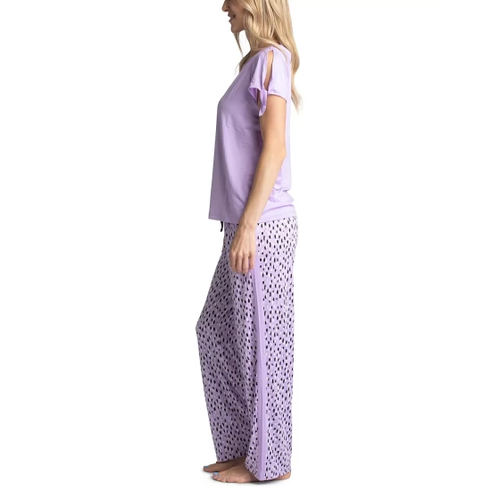 Best Pirce ๐ INC International Concepts Lace-Trim Pajama Set, Created For Macy's Vacation Trop โ 3 Best Pirce ๐ INC International Concepts Lace-Trim Pajama Set, Created For Macy's Vacation Trop โ - Image 3