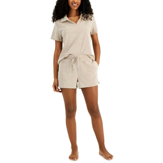 Best Sale โญ Alfani ๐ฉ Women's Terry Cloth 2-Pc. Shorts Set, Created For Macy's Peach Sorbet ๐ฅ 1 Best Sale โญ Alfani ๐ฉ Women's Terry Cloth 2-Pc. Shorts Set, Created For Macy's Peach Sorbet ๐ฅ