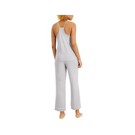Hot Sale 🔔 Alfani Ultra Soft Tank And Pant Pajama Set, Created For Macy's Classic Black 🔔 2 Hot Sale 🔔 Alfani Ultra Soft Tank And Pant Pajama Set, Created For Macy's Classic Black 🔔 - Image 2