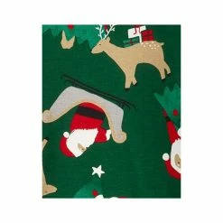 Buy 🌟 Carter's Baby Santa Snug Fit Pajama, 2 Piece Set Green ✨ -Family Pajamas Store unnamed file 478