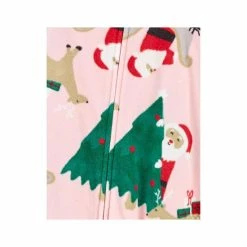 New 💯 Carter's Baby 👧 Girls One-Piece Santa Fleece Footie Pajama Pink 🎁 -Family Pajamas Store unnamed file 487