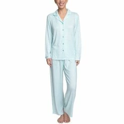 Wholesale 💯 Hanes 👩 Women's Relaxed Butter-Knit Notch Collar Pajama Set Purple Bouquet ⌛ -Family Pajamas Store unnamed file 491
