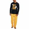 Promo ✨ Family Pajamas Matching Men's 💀 Halloween Hey Boo Mix It Family Pajama Set, Created For Macy's Ghost Sun Orange 🛒