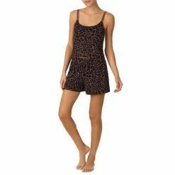 Brand new 🛒 Sanctuary 👩 Women's 3-Pc. Brushed Sweater Jersey Pajamas Set Olive Camo 👍 -Family Pajamas Store unnamed file 517