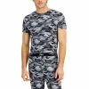 New 👏 INC International Concepts Men's Camo-Print Pajama Top, Created For Macy's Grey Camo 🎁