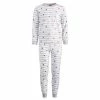 Discount 😀 Family Pajamas Kids Valentine's Day Hearts Pajamas Set, Created For Macy's Grey Heart Stripe ✨