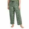 Outlet ✔️ Jenni Plus Size Printed Wide-Leg Pajama Pants, Created For Macy's Mountain Sage Animal 😀