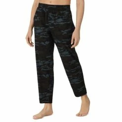 Cheap 🔥 Sanctuary 👩 Women's Printed Cropped Flannel Pajama Pants Earth Camo 👏 -Family Pajamas Store unnamed file 620