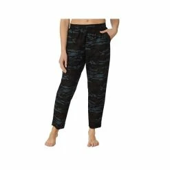Cheap 🔥 Sanctuary 👩 Women's Printed Cropped Flannel Pajama Pants Earth Camo 👏 -Family Pajamas Store unnamed file 621