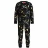 Budget 🥰 Family Pajamas Matching Kid's 🎃 Halloween Spooky Night Family Pajama Set, Created For Macy's Deep Black ❤️