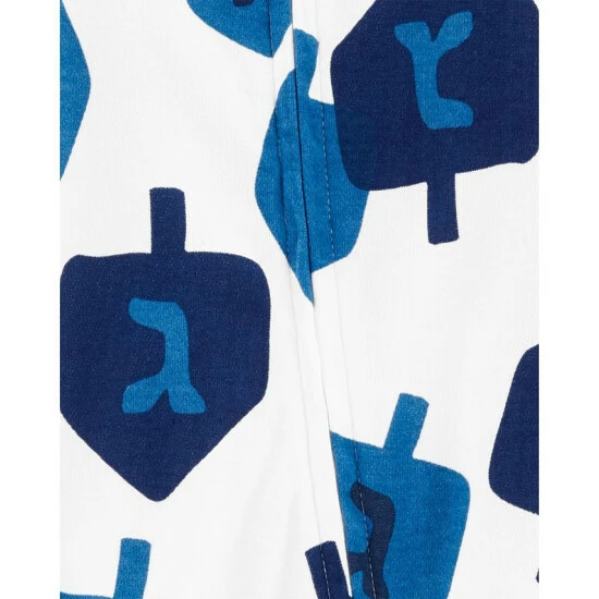 Cheapest 🔥 Carter's Baby Boys Hanukkah 2-Way Zip Sleep And Play White 👍 2 Cheapest 🔥 Carter's Baby Boys Hanukkah 2-Way Zip Sleep And Play White 👍 - Image 2