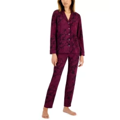 Top 10 👏 Alfani 👩 Women's Ultra-Soft Printed Packaged Pajama Set, Created For Macy's Tiny Latte Animal 🥰 -Family Pajamas Store unnamed file 76