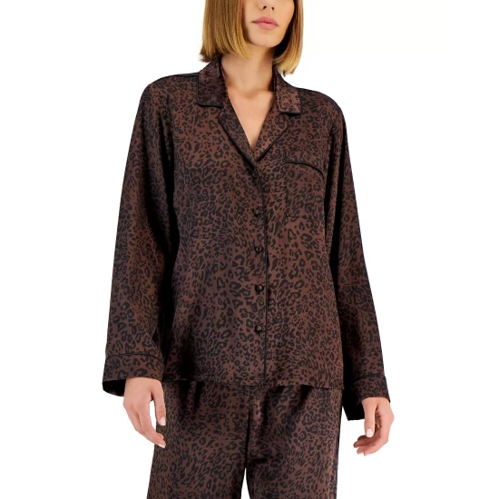 Best Sale ⌛ INC International Concepts I.N.C. International Concepts® Men's 2-Pc. Tipped Pajama Set, Created For Macy's Black 🛒 2 Best Sale ⌛ INC International Concepts I.N.C. International Concepts® Men's 2-Pc. Tipped Pajama Set, Created For Macy's Black 🛒 - Image 2