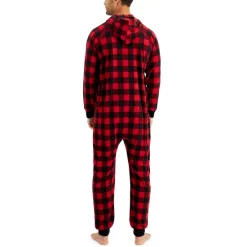 Promo ✔️ Charter Club Men's Printed Plaid Matching Jogger Pants, Created For Macy's Cardinal Holiday Plaid 🎉